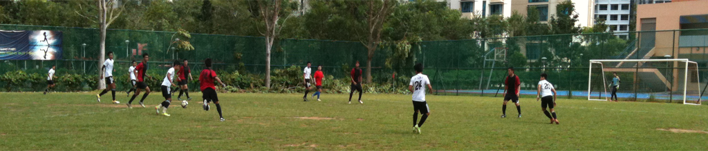 Al-Caliph players in action on the football pitch, from the 2012 archive